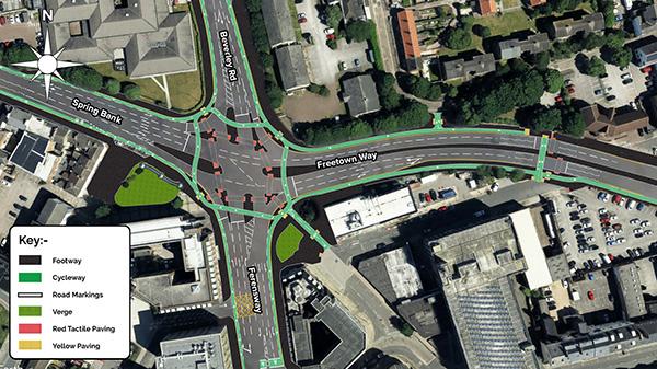 Blundell corner junction