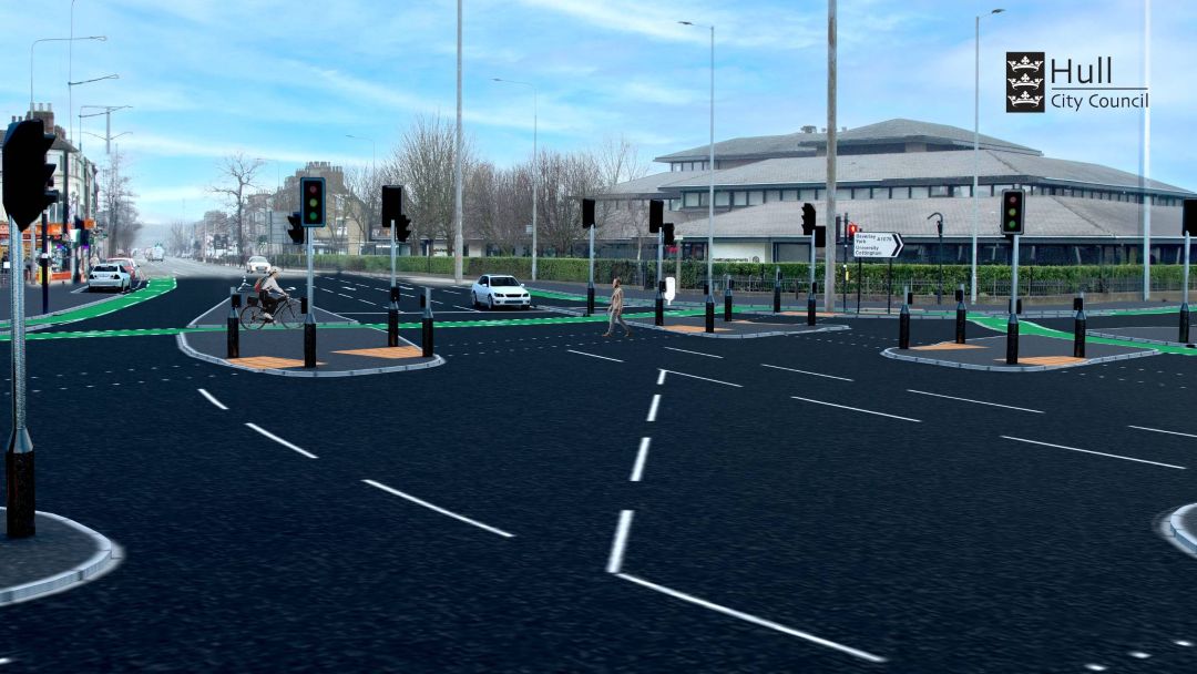 An image of changes to Blundells corner