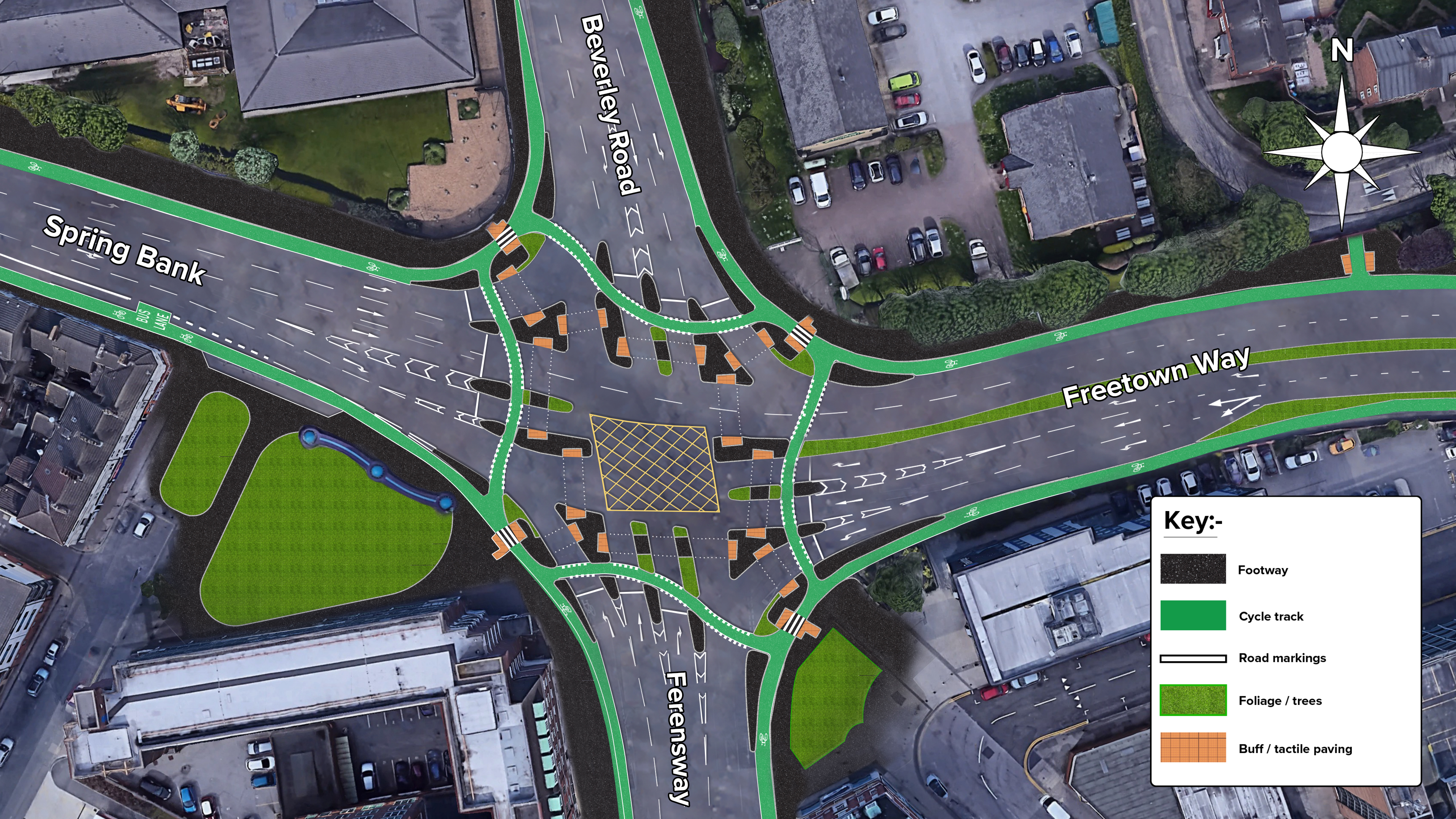 Cyclops junction Blundell's Corner