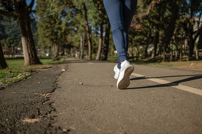 Image of a person walking