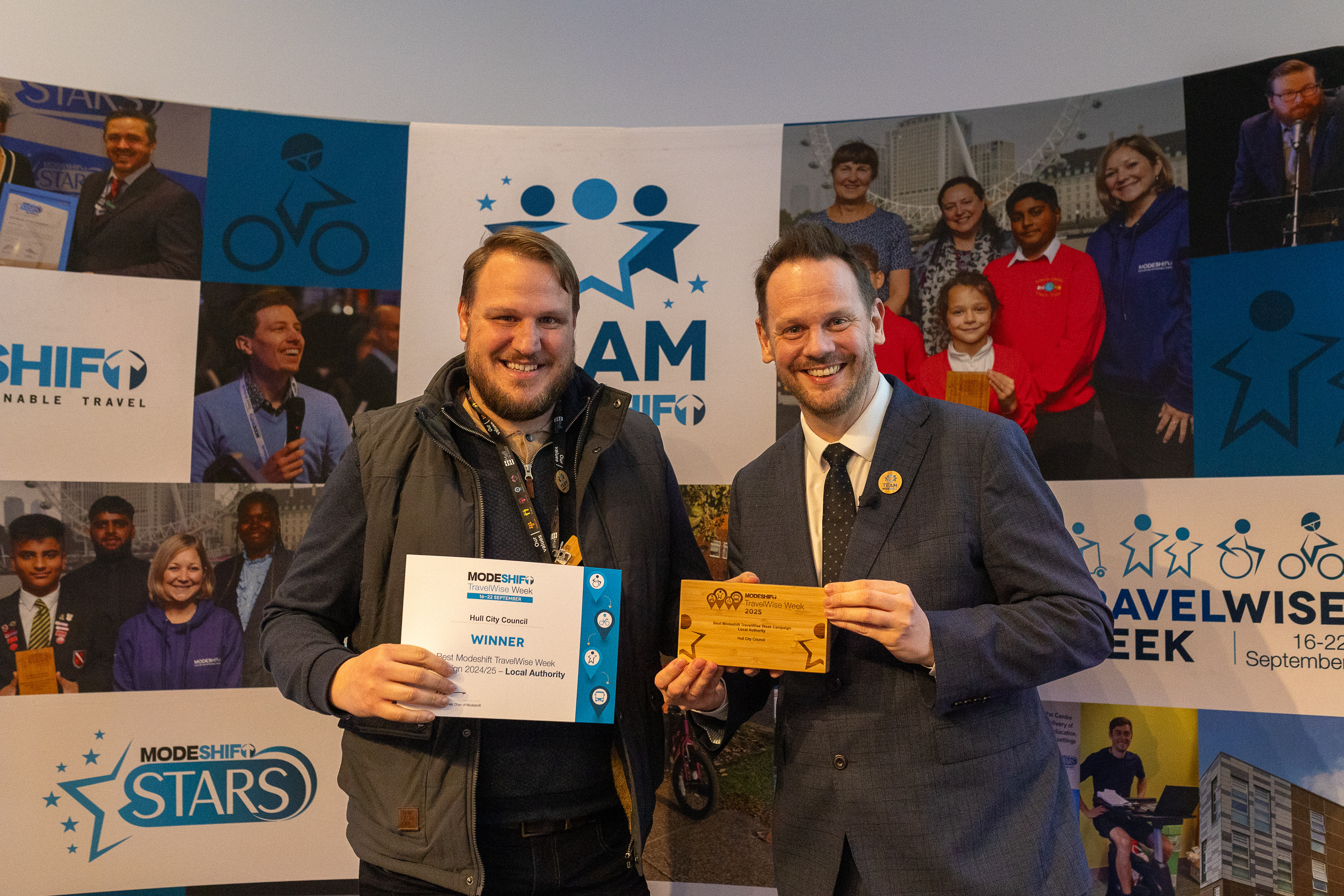 Hull City Council presented with its Best Local Authority Campaign Award